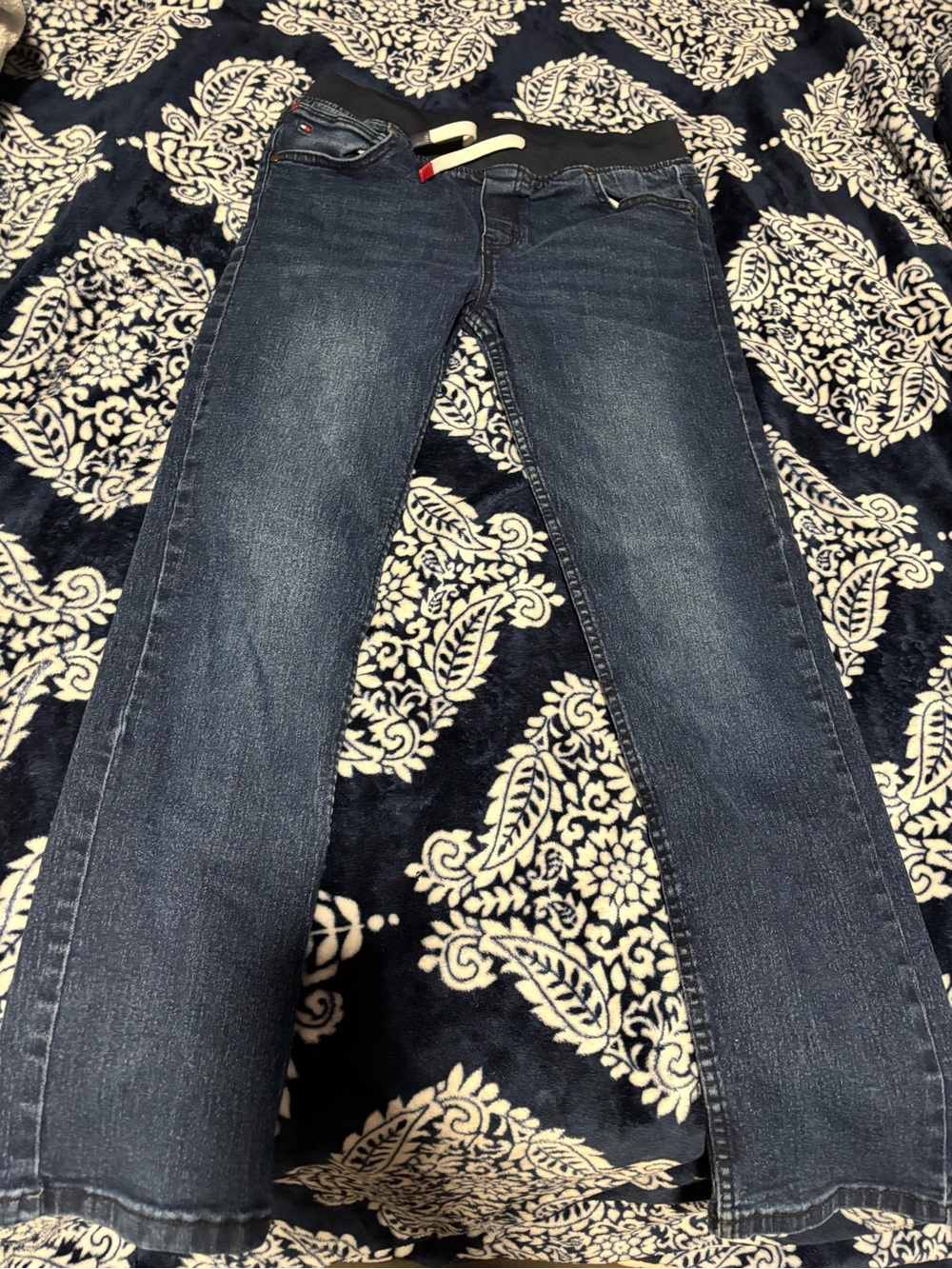 Tommy Hilfiger Dark Blue Wide Leg Jeans
